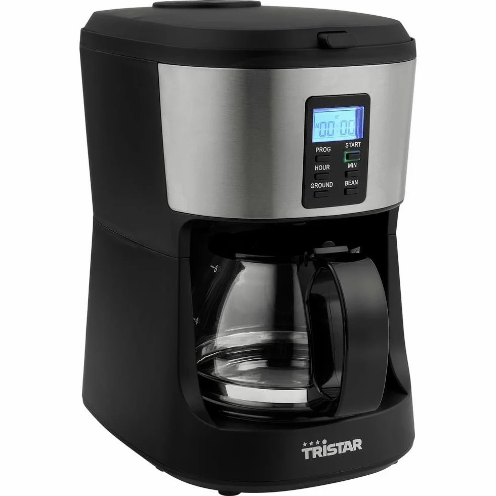Tristar Cafetera con molinillo CM-1280 - Hasta 6 tazas - Temporizador