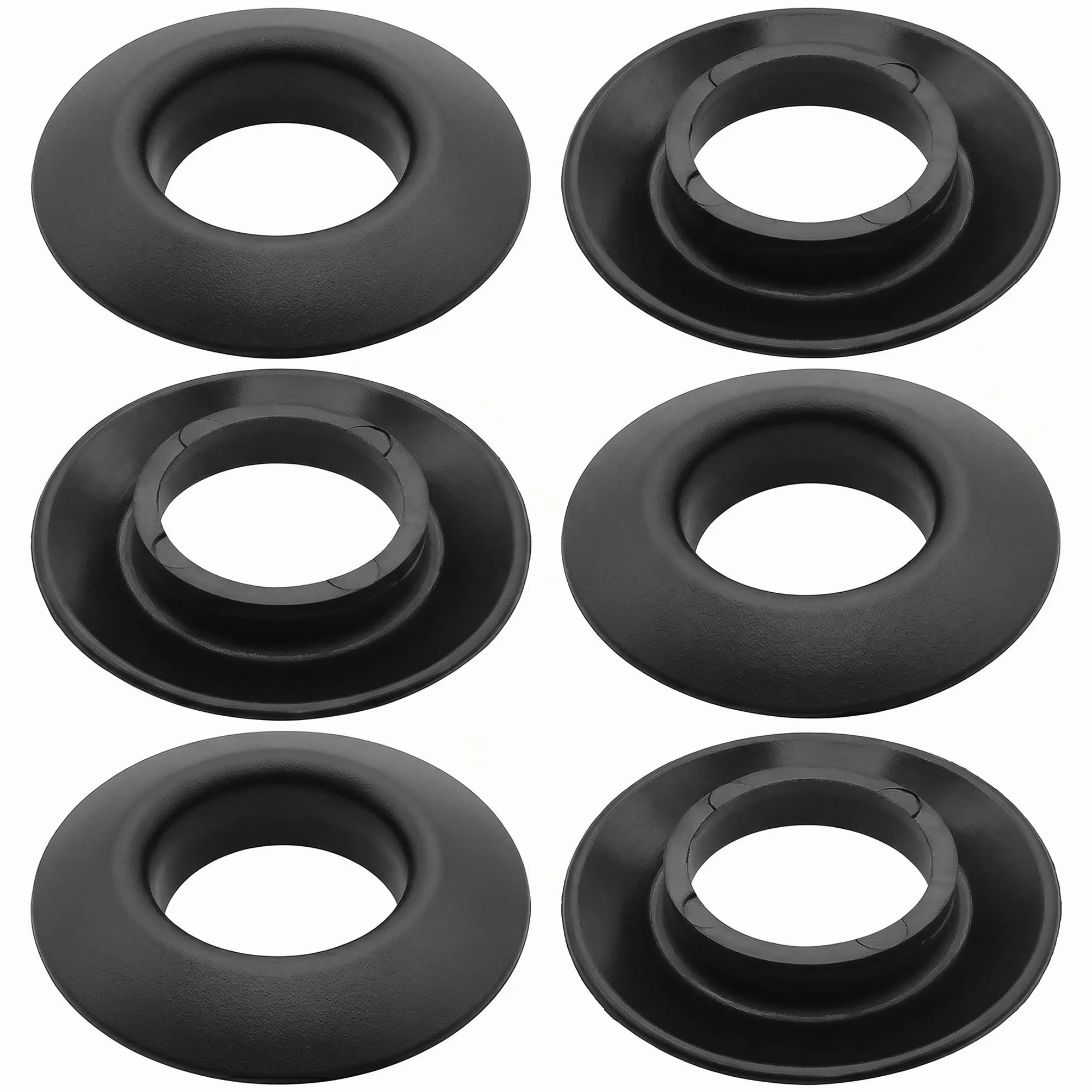 Anillos de goteo para kayak universal goma negro