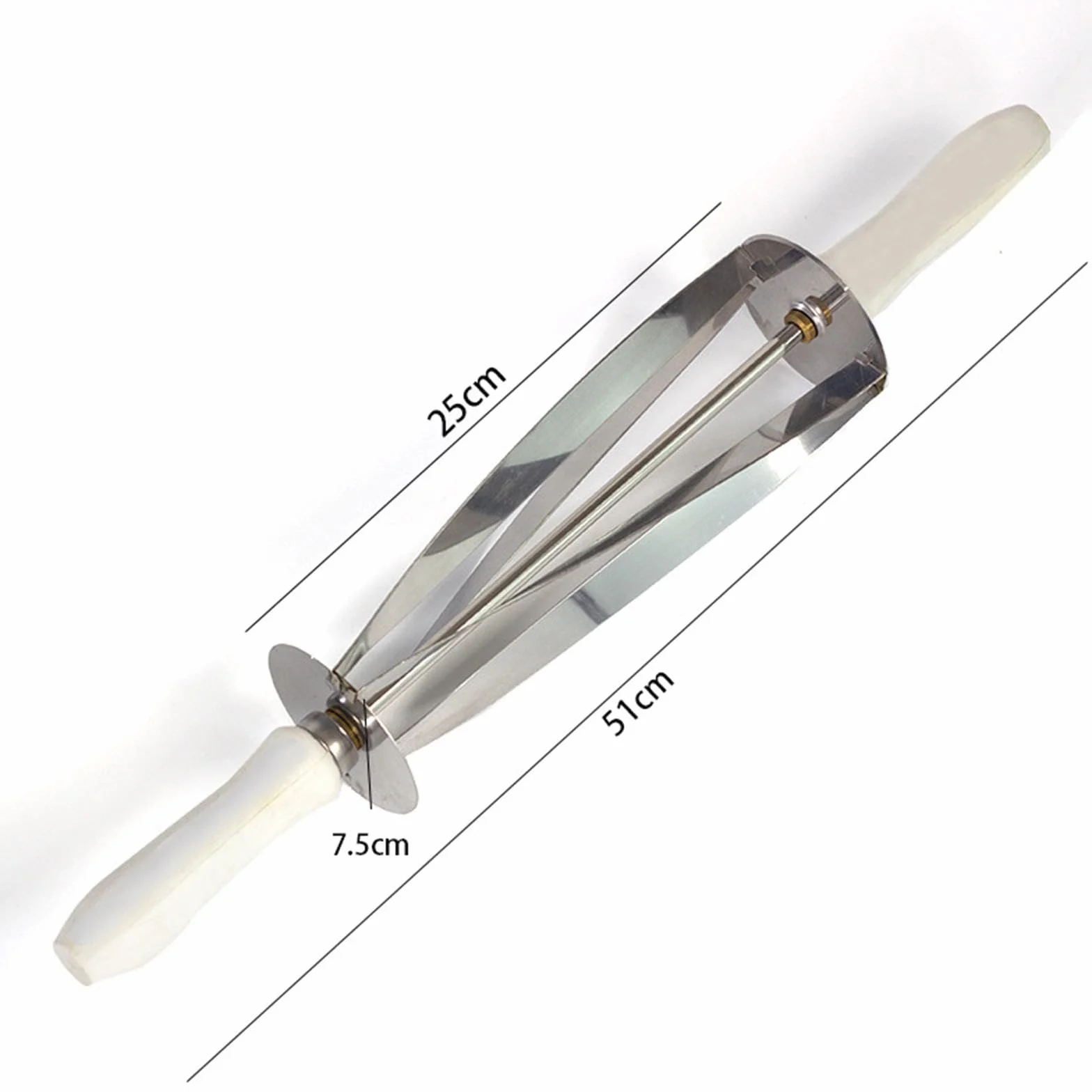Rodillo de Pan de Herramienta de Corte Rodillo para Superficie Antiadherente Material Resistente Adecuado, Grande