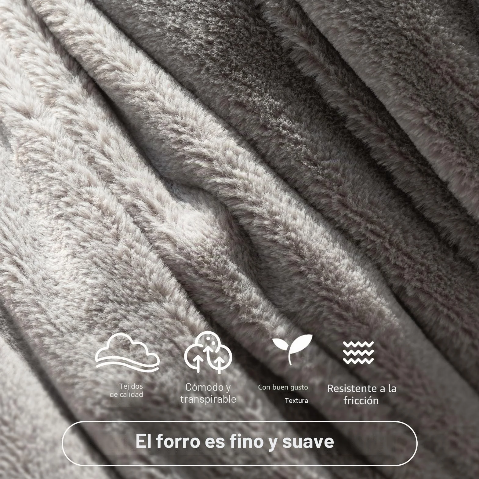 Maxyoyo Puf gigante convertible que se pliega de puf a cama, sofá grande con funda de felpa y relleno mullido incluido para adultos, parejas, invitados, color gris, doble