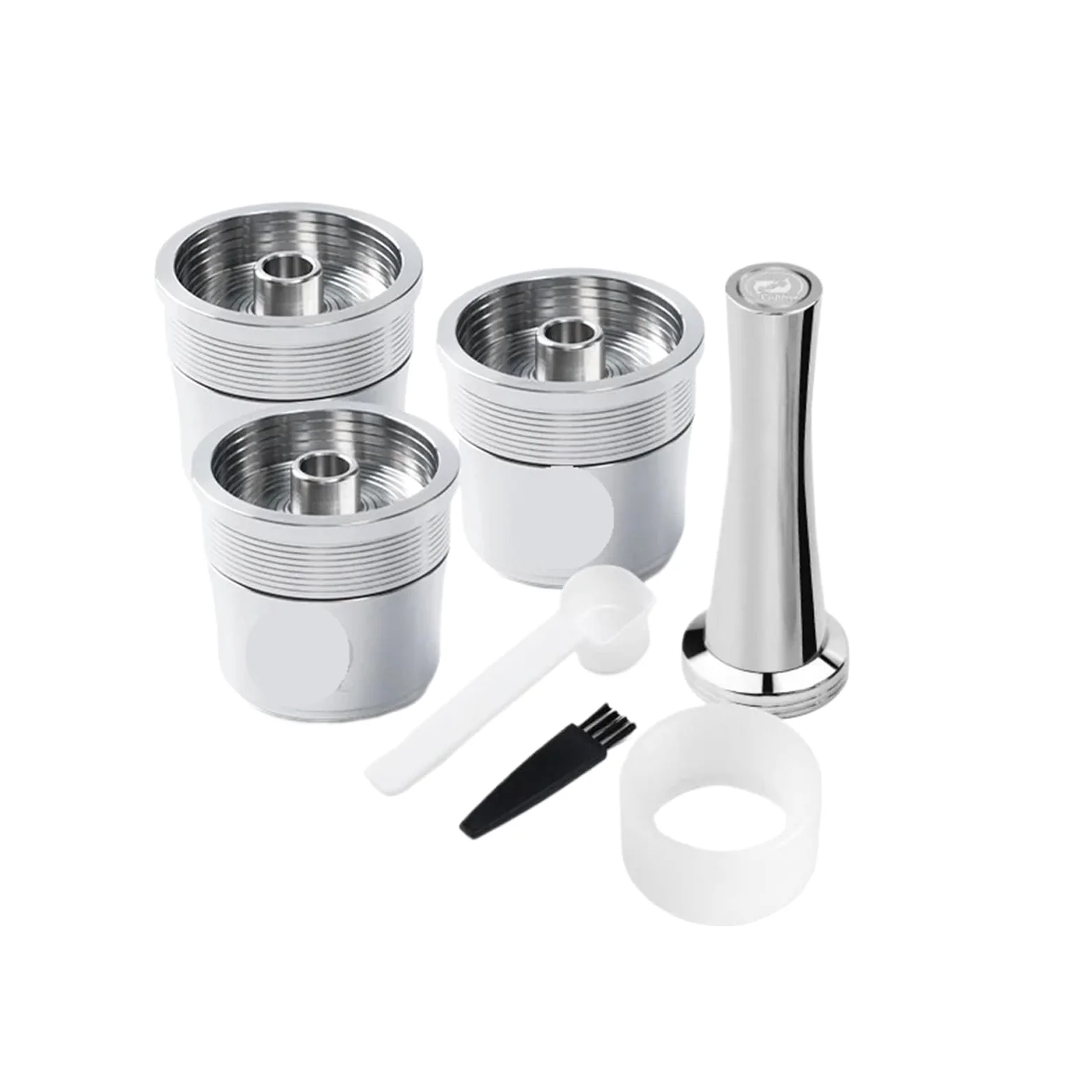 Soporte de filtro café reutilizable acero inoxidable, cápsulas rellenables, Compatible con ILLY Y3.2 Mahine(R)