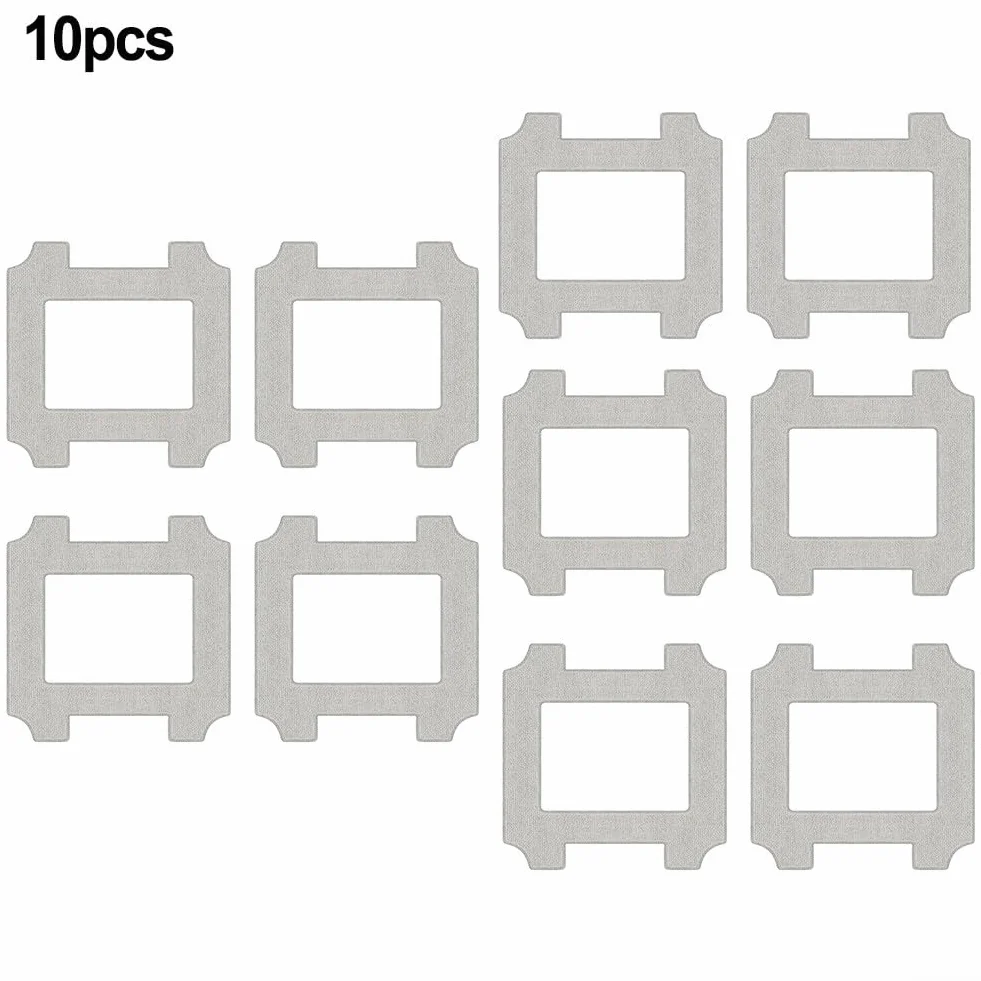 Kit de trapeador para Dreame para C1 para estación C1, limpiador de ventanas, trapos de limpieza de microfibra, lavable, fácil instalación (paquete de 10)