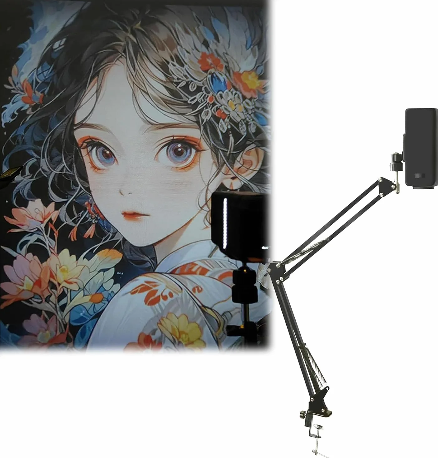Proyector De Dibujo Portátil, DIY Sketch Painting Table Desk Tools, Imágenes De Alta Definición, Enfoque Manual, Composición Horizontal Y Vertical Conmutable, Para Dibujo Lineal, Pintura Mural