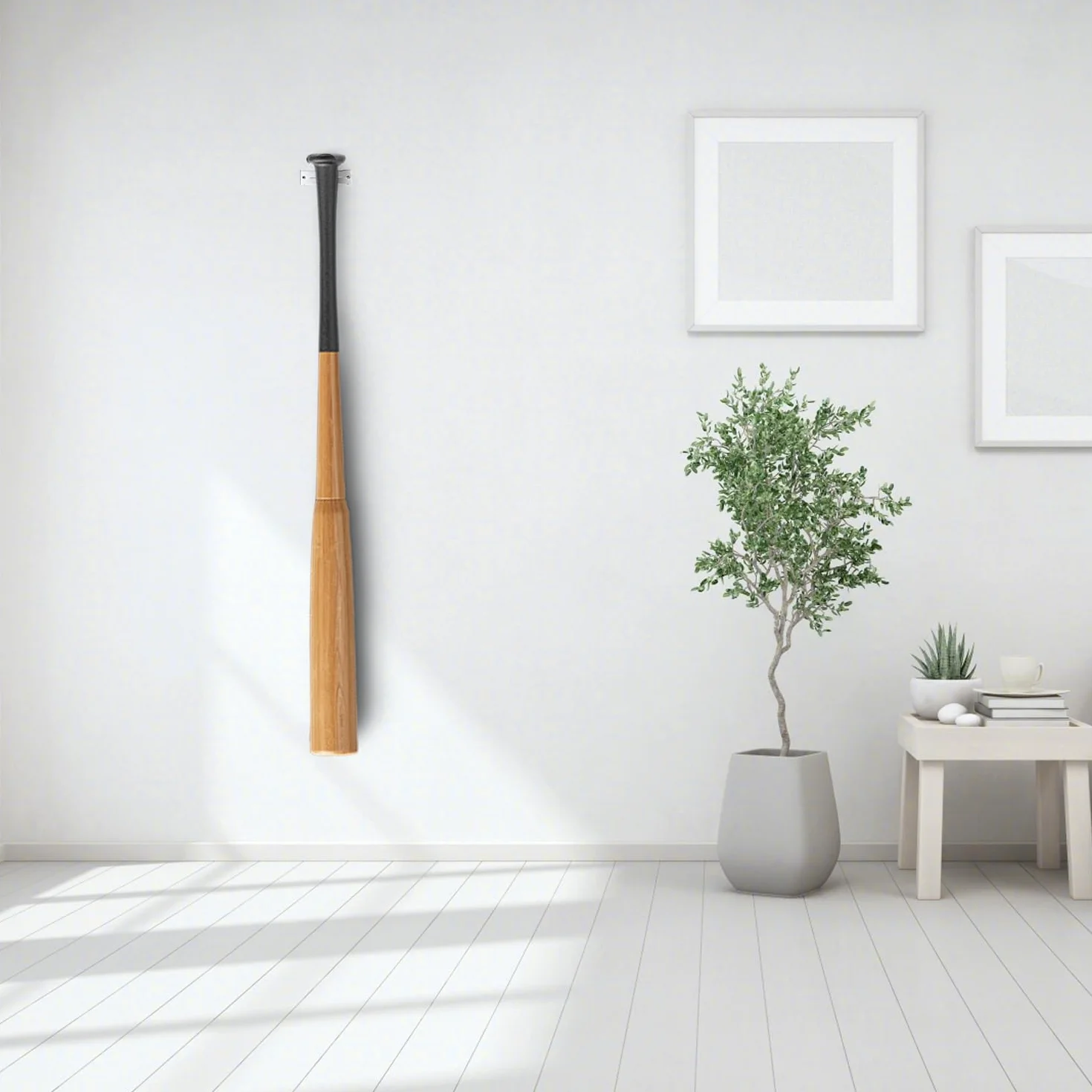 Soportes Para Bate De Béisbol, Vitrina Vertical, Estante De Exhibición Para Montaje En Pared, Colgador De Acrílico Resistente (10x4x7cm)