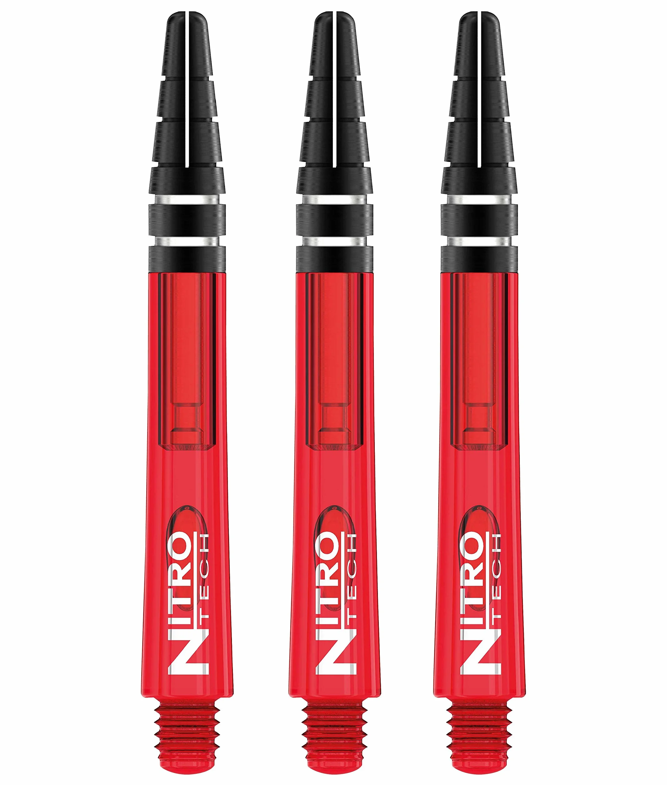 RED DRAGON Nitrotech Ejes de Dardos el Medio Multipack 2-3 Juegos por Paquete (9 Ejes en Total)