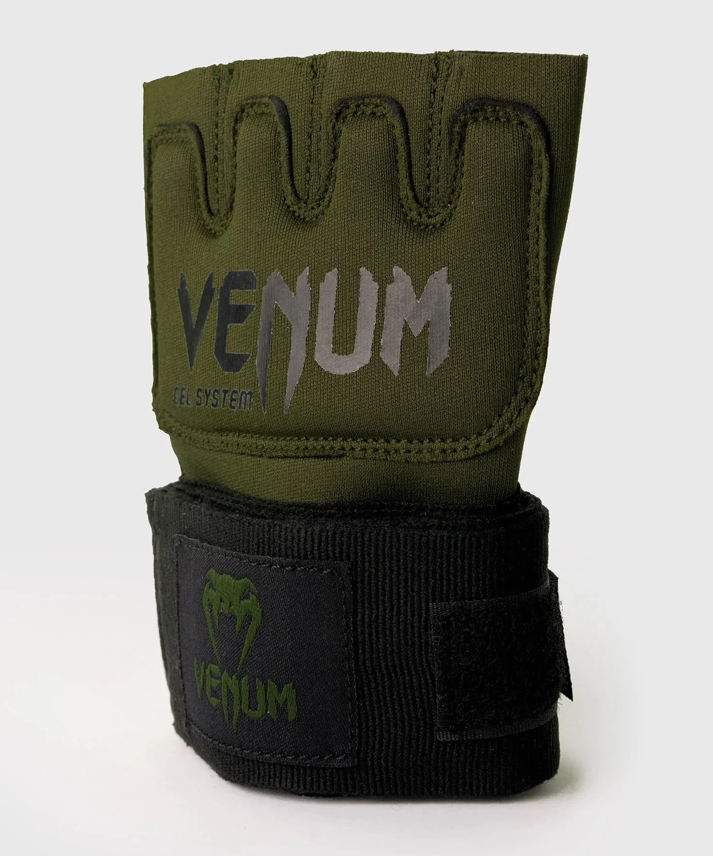 VENUM Kontact Gel Guante Venda Caqui Negro M