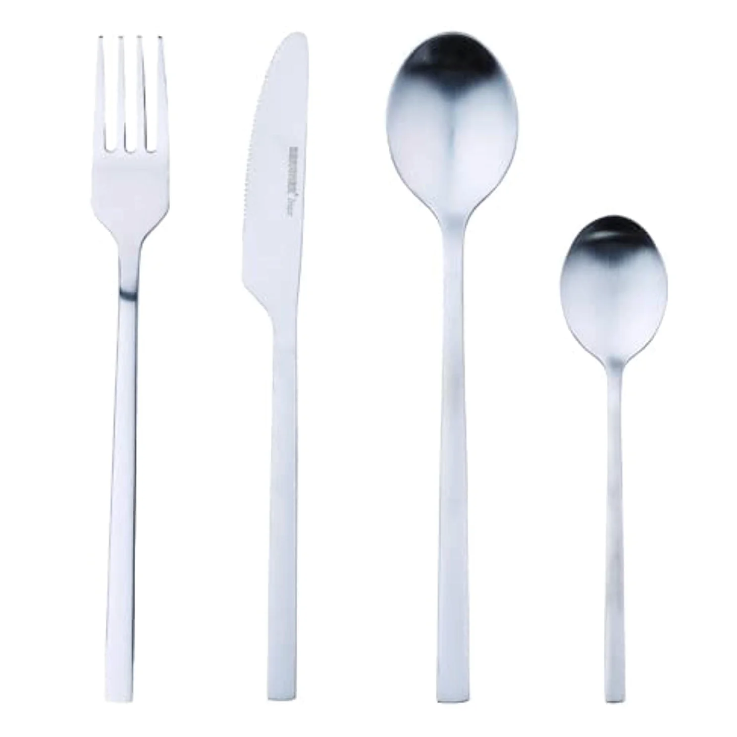 BERGNER Q3477 Cuberteria de 24 Piezas en Acero Inoxidable colección PAU Matt