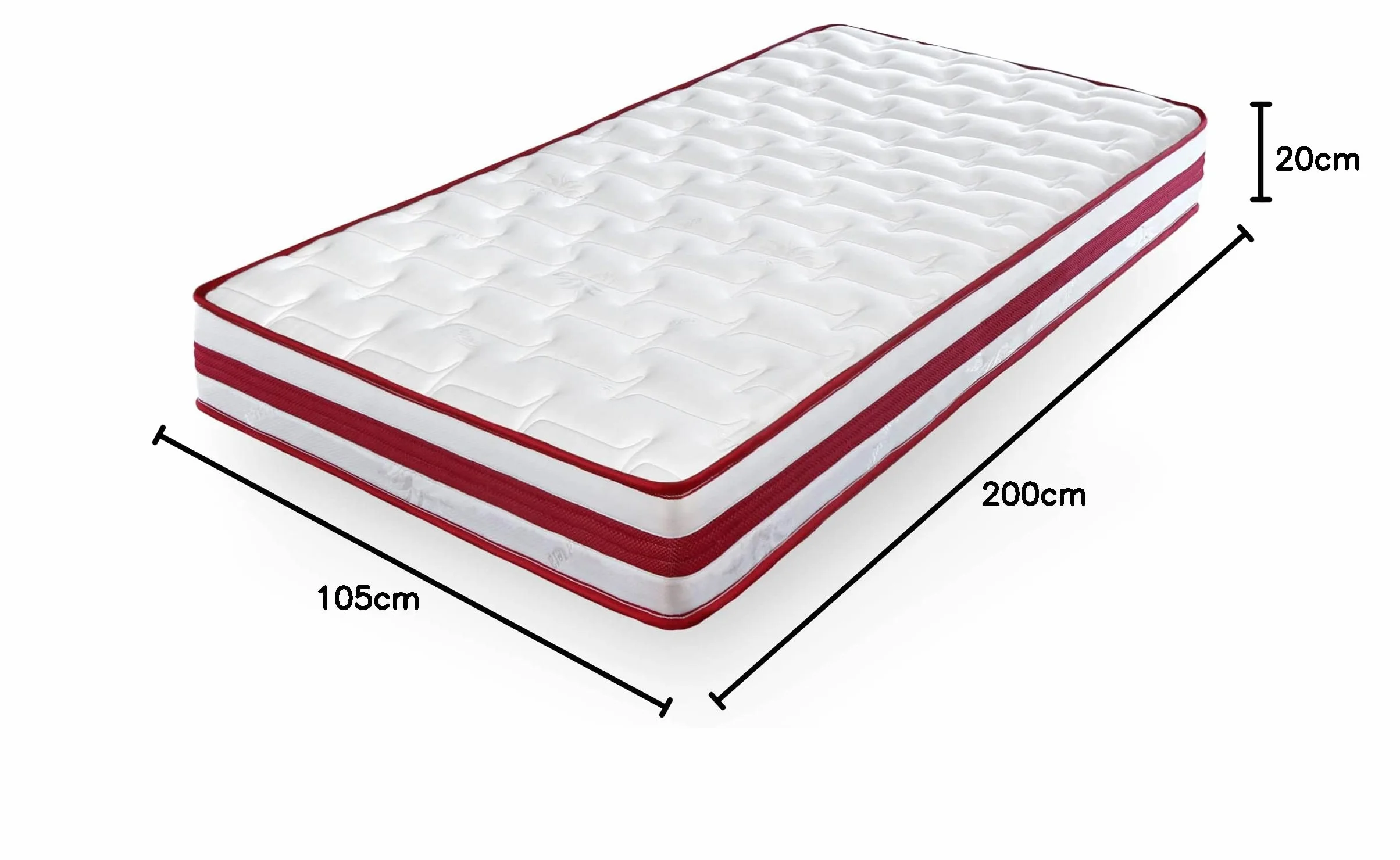 SonnoMATTRESS Colchón HR Rubí 105x200x20