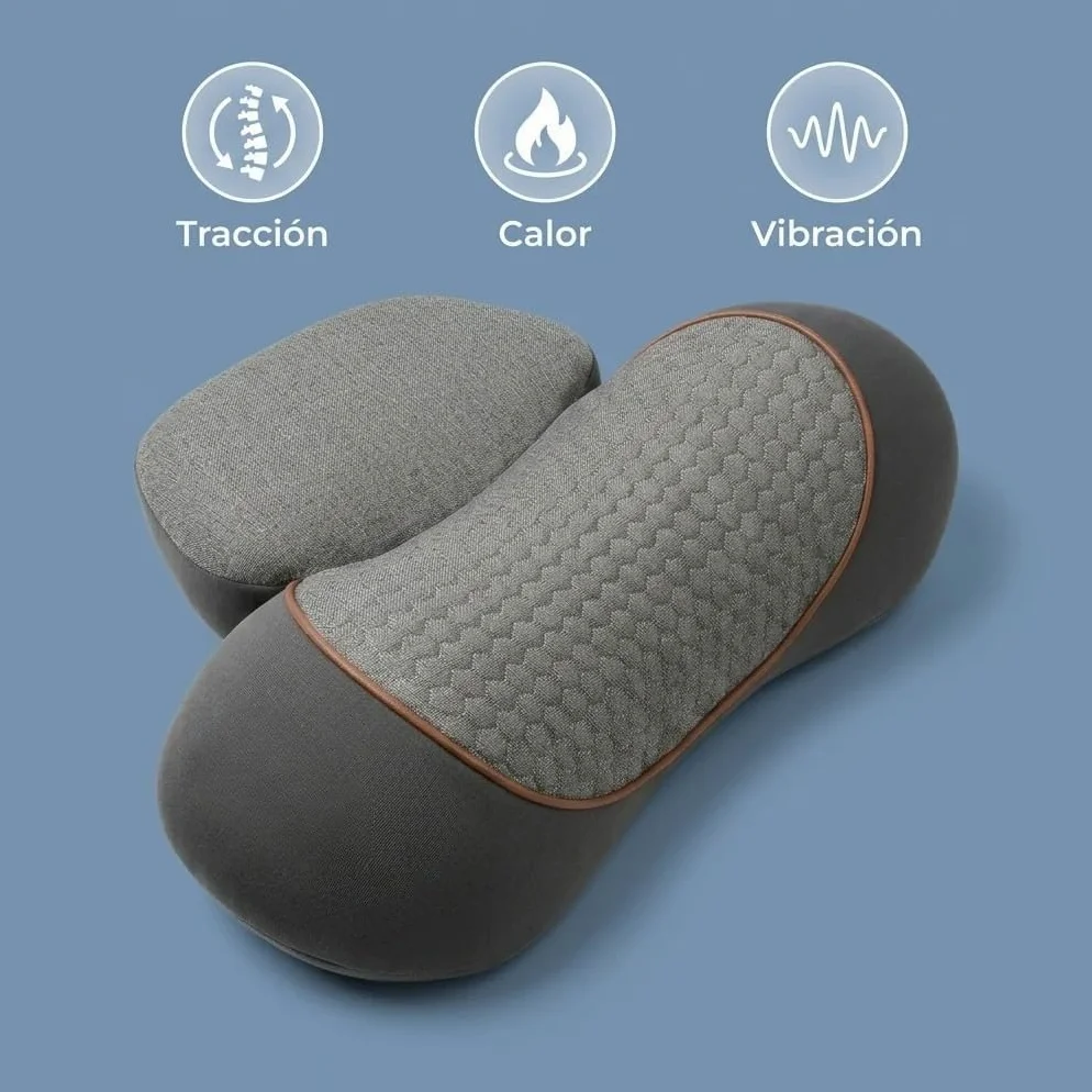 Cerviflex Almohada Cervical Masaje Qelara (Grey)