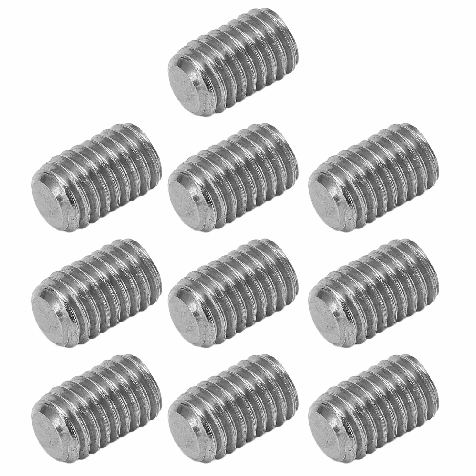 VGEBY 10 Tornillos para Aletas de Tabla de Surf, Acero Inoxidable 304, a Prueba de Herrumbre, Portátiles, M5, Aleta Grub, Tornillos de Repuesto Remar