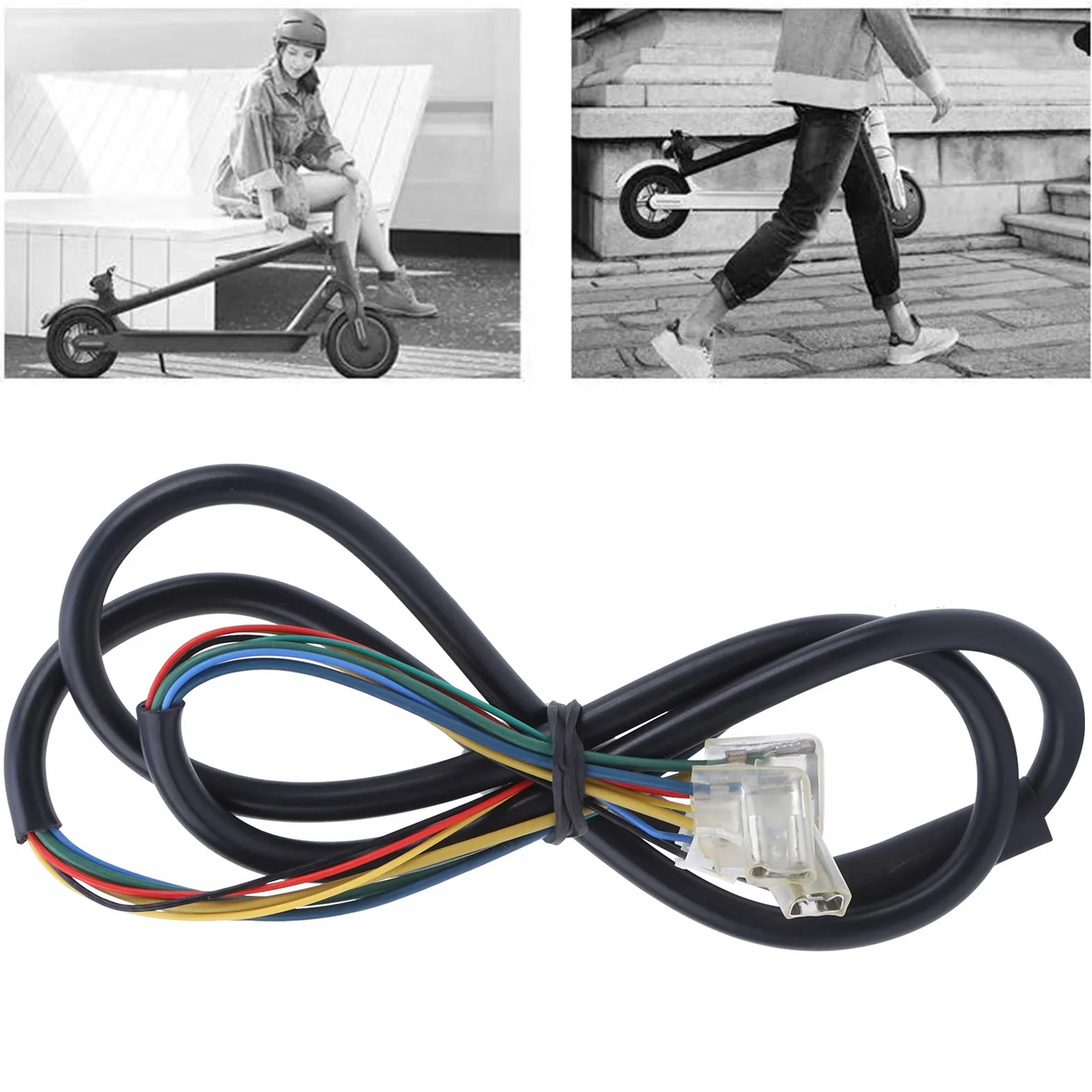 MAGT Cable de Motor Universal Compatible con Scooter eléctrico M365/Pro Alta sensibilidad