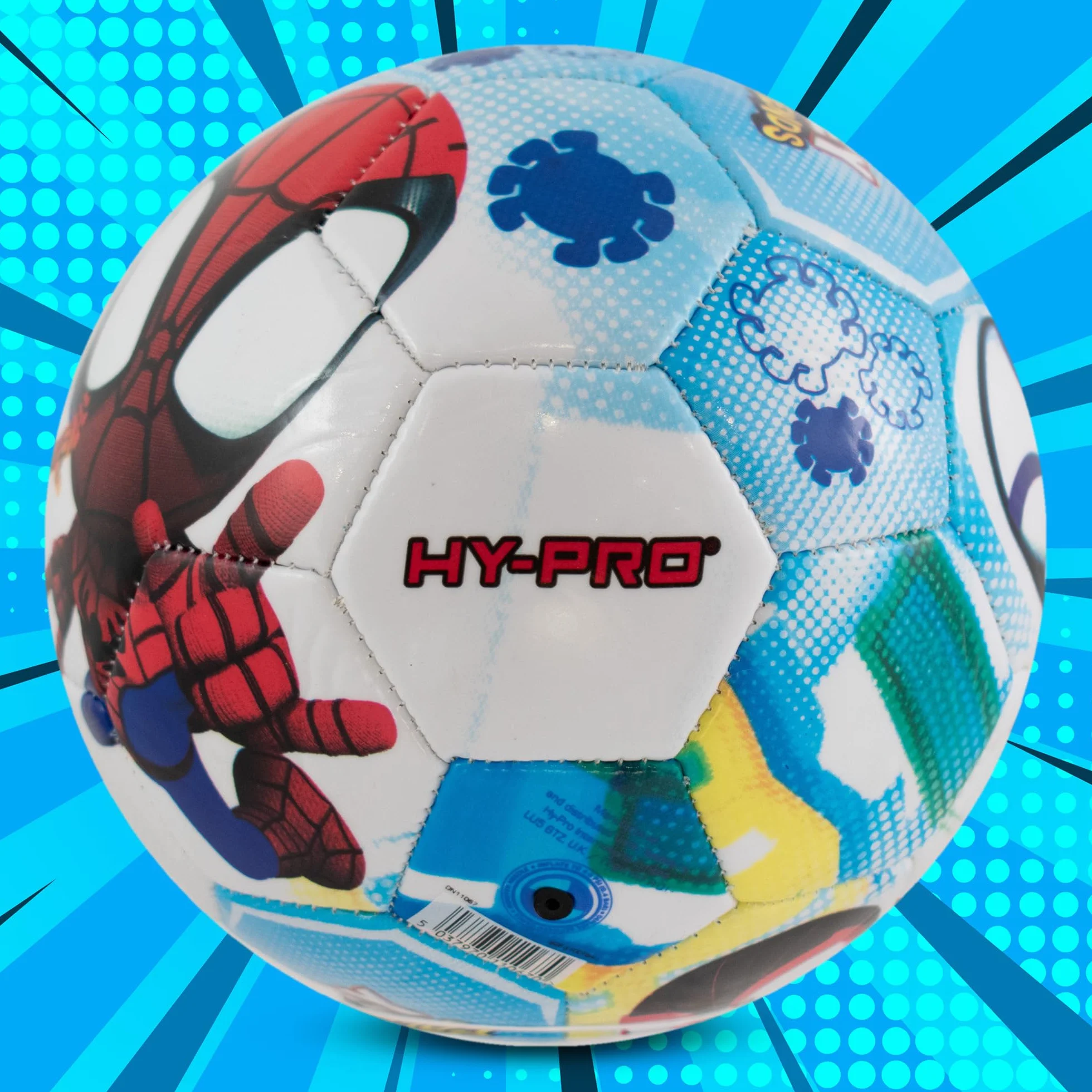 Hy-Pro Piłka nożna Spider-Man Marvel, rozmiar 3, treningowa