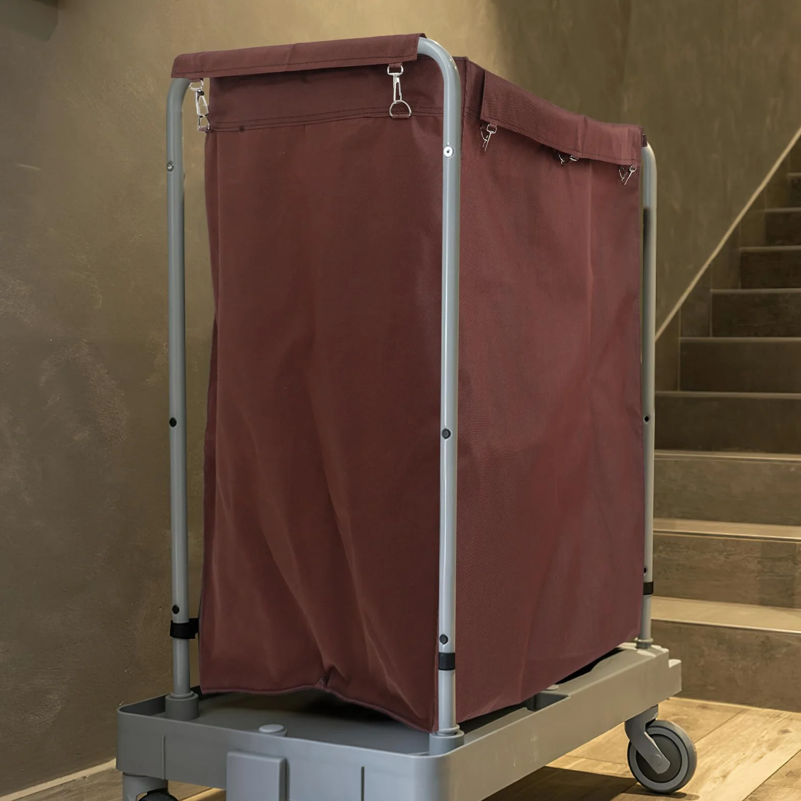 ULTECHNOVO Bolsa de Almacenamiento de Oxford para Ropa y Lavandería, Gran Capacidad y Diseño Minimalista, Adecuado para Limpieza en Hoteles y Organización