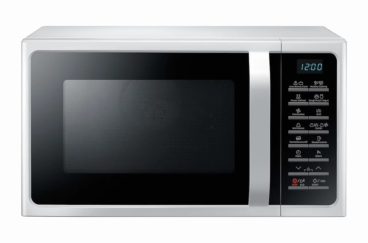 Samsung MC28H5015AW - Microondas (230V, 50 Hz, 51,7 cm, 47,56 cm, 31 cm) color blanco