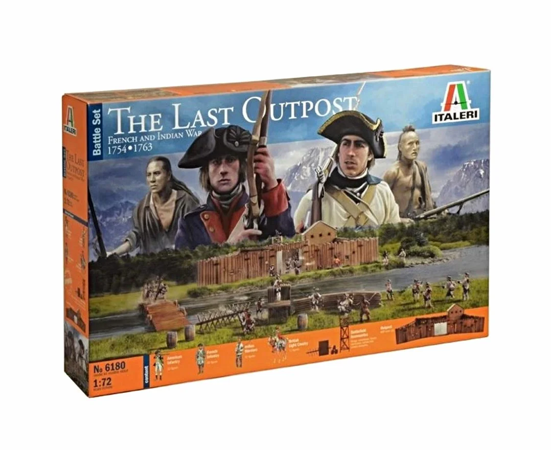 Italeri 6180 ITA6180 Model Kit 1:72 French and Indian War 1754-1763, Multicolor