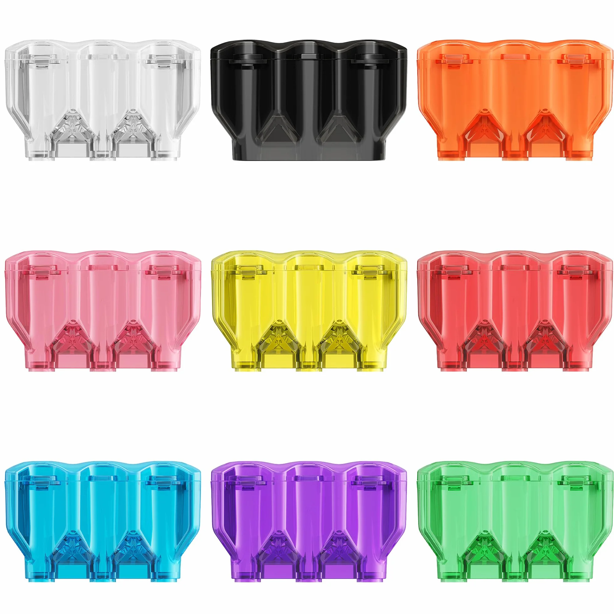 CyeeLife Darts Flights Storage Case - Estuche para 3 plumas y accesorios para dardos