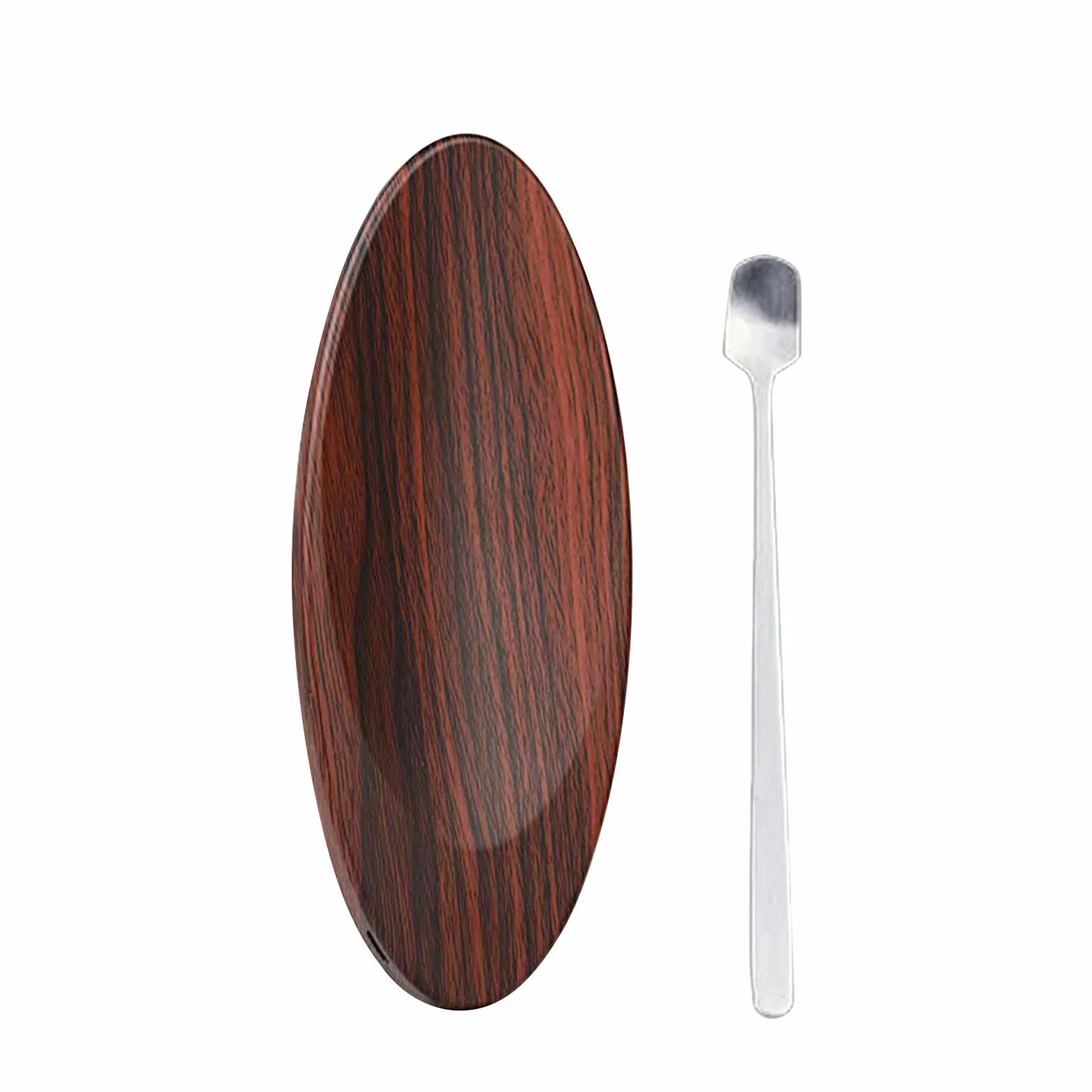 rockible Mini Báscula de 200g, Báscula de Hojas de Té, Báscula de Cocina, Báscula de Café para Té, Color Madera