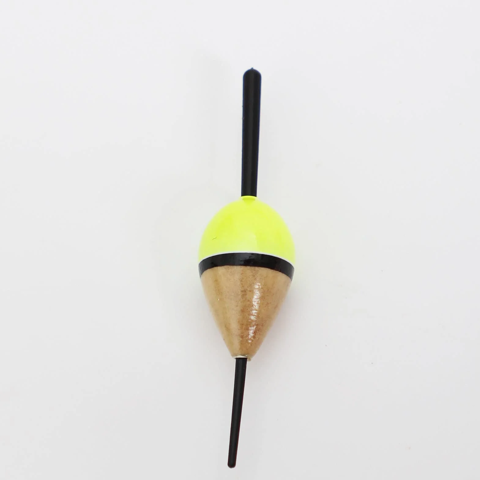 Flotadores de Pesca de Madera de Tung Bobbers Ultraligero Flotador