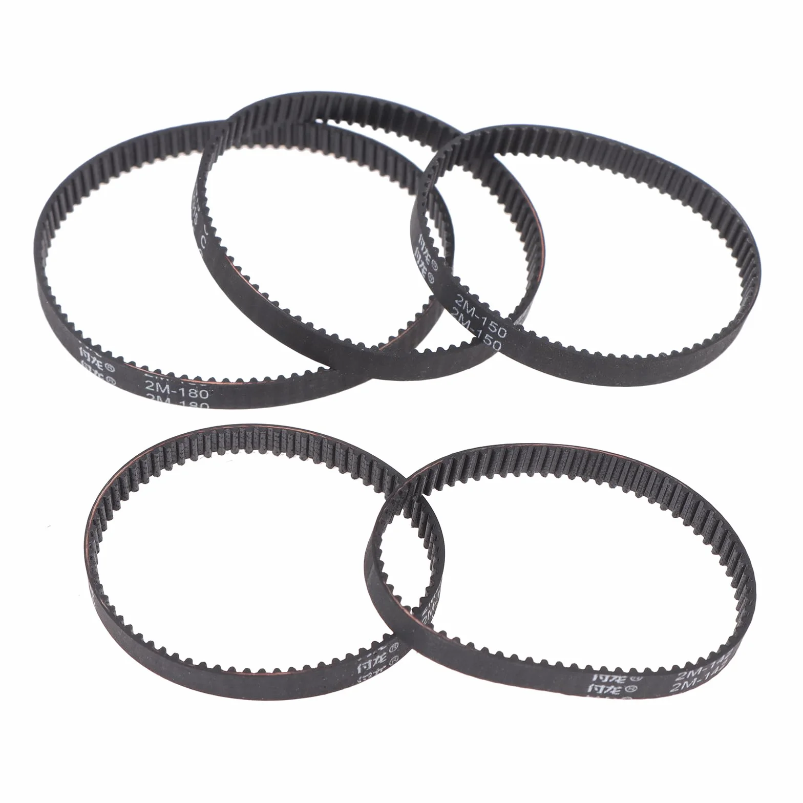 2 correas de transmisión de distribución de 2 GT/2 m de perímetro 140 142 150 160 180 mm de ancho 6 mm de ancho transportador síncrono pieza de repuesto para aspiradora