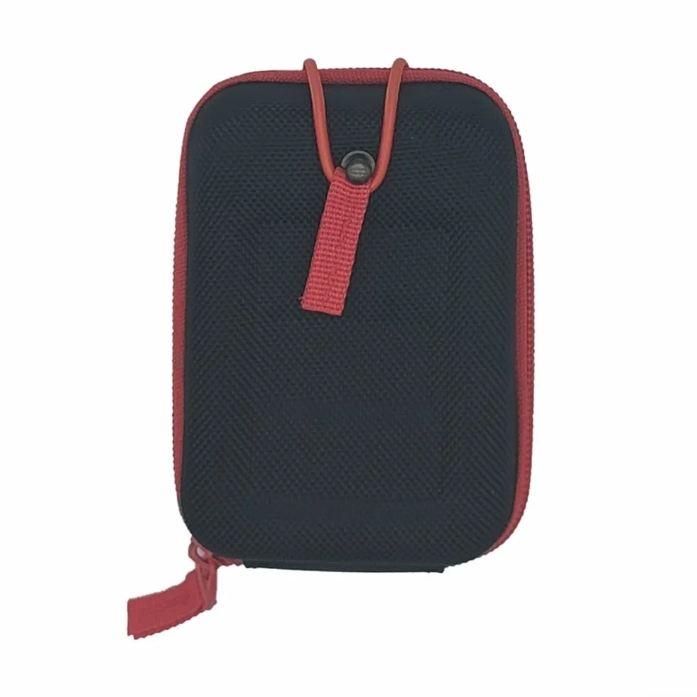 Funda resistente al agua para telémetro EVA con cordón, bolsa compacta 11,5x8x4,5 cm
