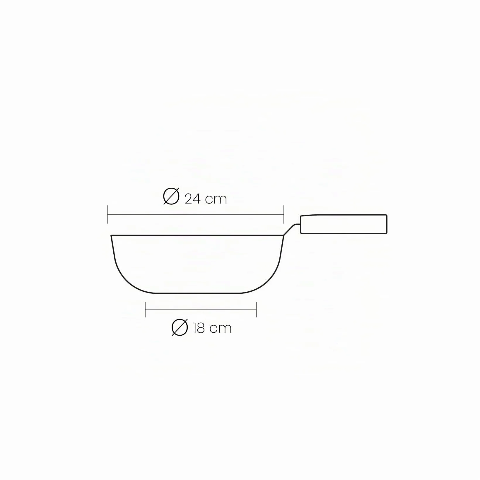 IBILI - Sarten doble para tortilla patatas natura, 24 cms, Aluminio, Antiadherente estilo piedra, Apto para induccion, voltea tortuilla.