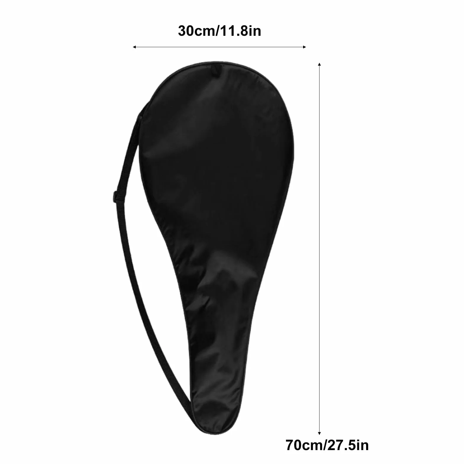 Oxford Cloth Tennis Racket Shoulder Bag Multipurpose Badminton Paddle Case Compact Sports Backpack