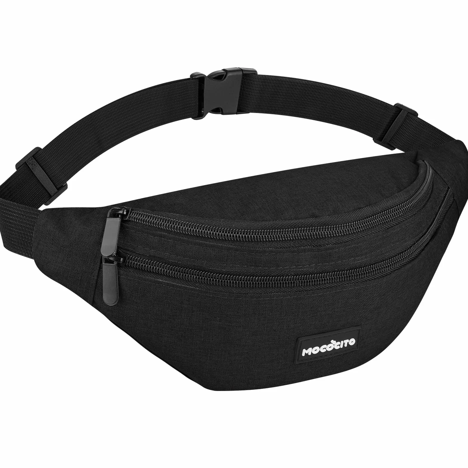 Riñonera Impermeable Hombre Mujer Bolso de Cintura Deportiva con Cinturón Ajustable para Viaje Correr Senderismo