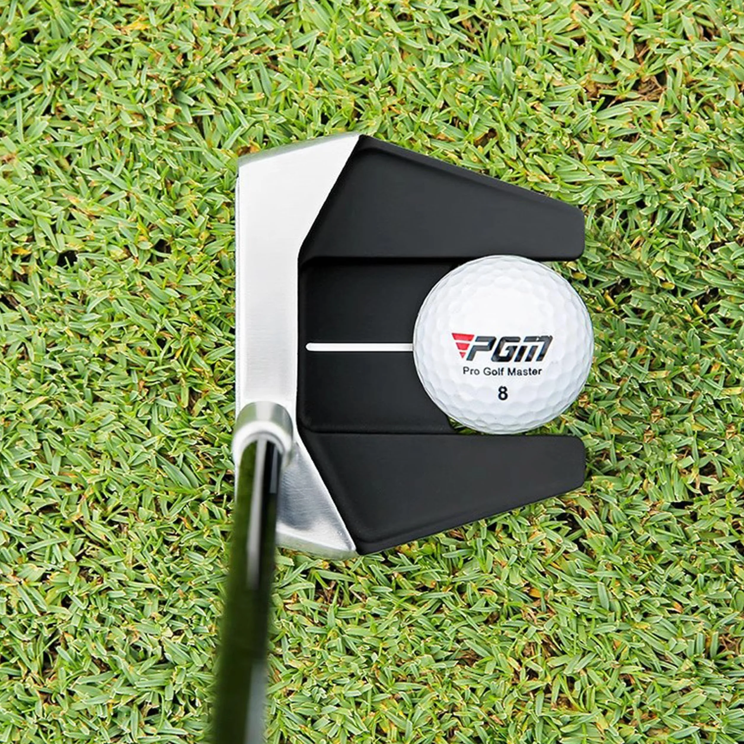 PGM Putter de golf Mazo Alto MOI Eje Grafito Ligero Centro Gravedad Bajo Alineación Fácil