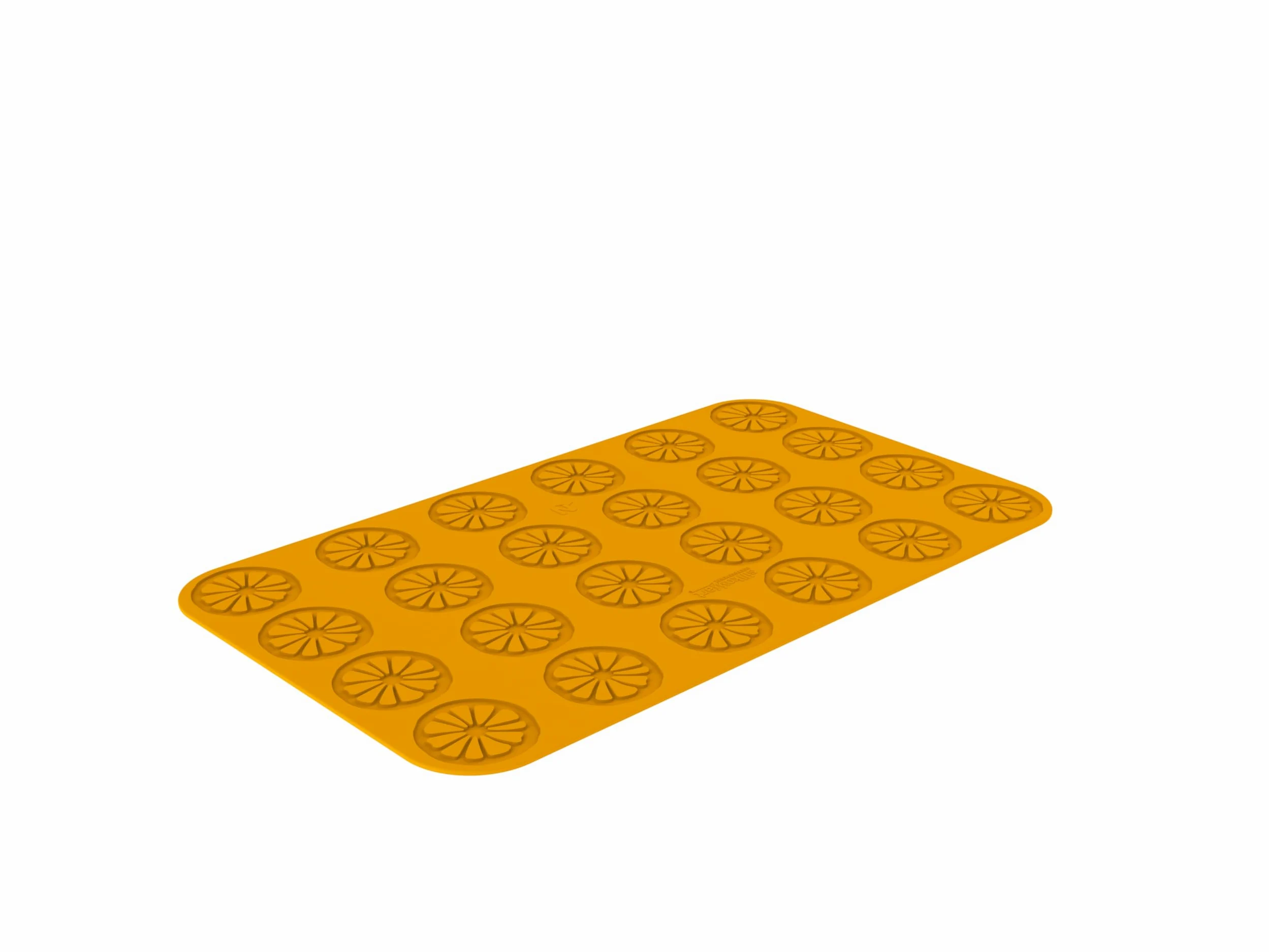 silikomart Moldes de Silicona para Catering NARANJA Y LIMÓN ø60 H 2 MM Accesorios Profesionales para Cocina y Repostería Moldes para Horno Decoraciones Dulces