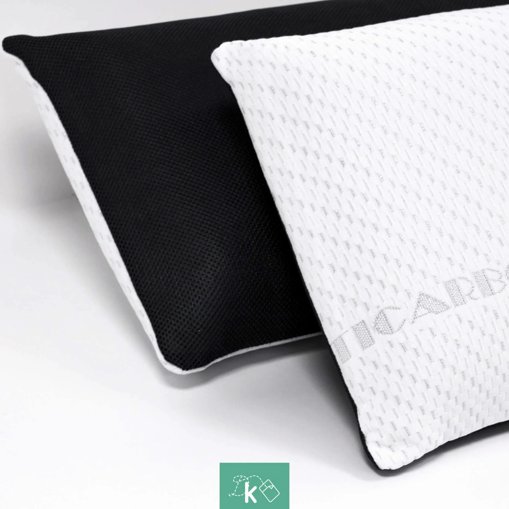 Dreaming Kamahaus Almohada viscoelástica Carbono Activo 135cm | Núcleo indeformable | Hilo de Plata | Microperforada | Antiestrés | Funda con 2 Caras Invierno/Verano |
