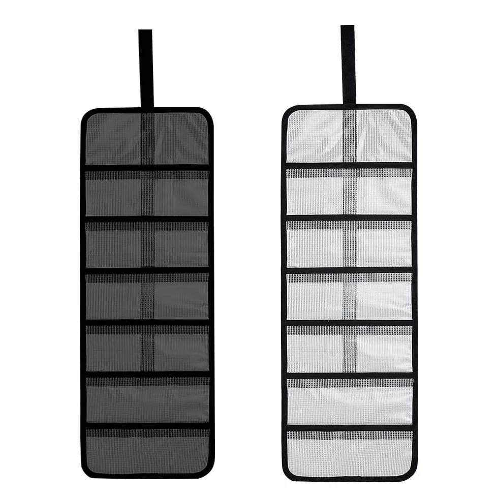 MiOYOOW Bolsa de PVC para señuelos de Pesca, Enrollable, para Agua Dulce y Salada, Ideal para embarcaciones al Aire Libre
