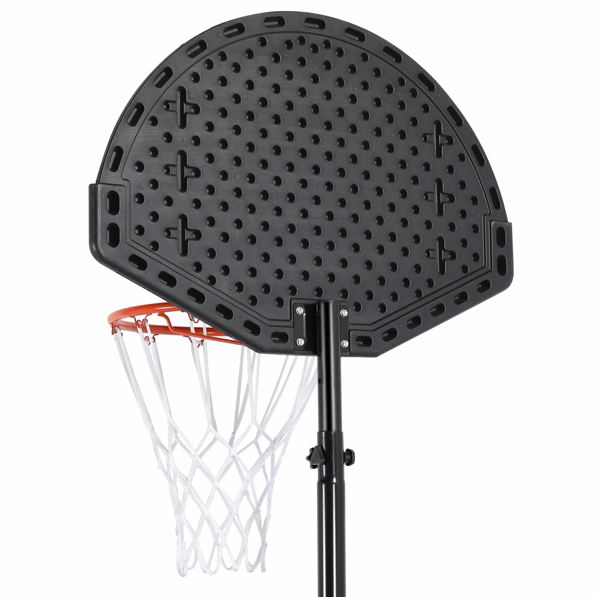 Yaheetech Canasta de Baloncesto Exterior Ajustable 170-230cm Móvil con Ruedas para Adulto Niños