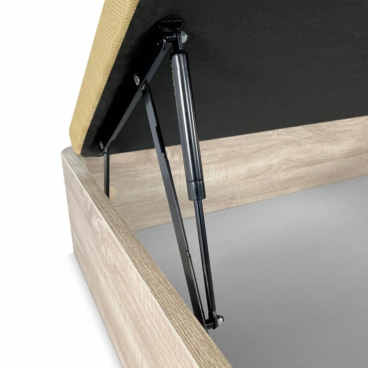 mattfy - Canapé Abatible Extra Reforzado Gran Capacidad con Tapa Transpirable, Esquinas Redondeadas, 150 x 190, Cambria