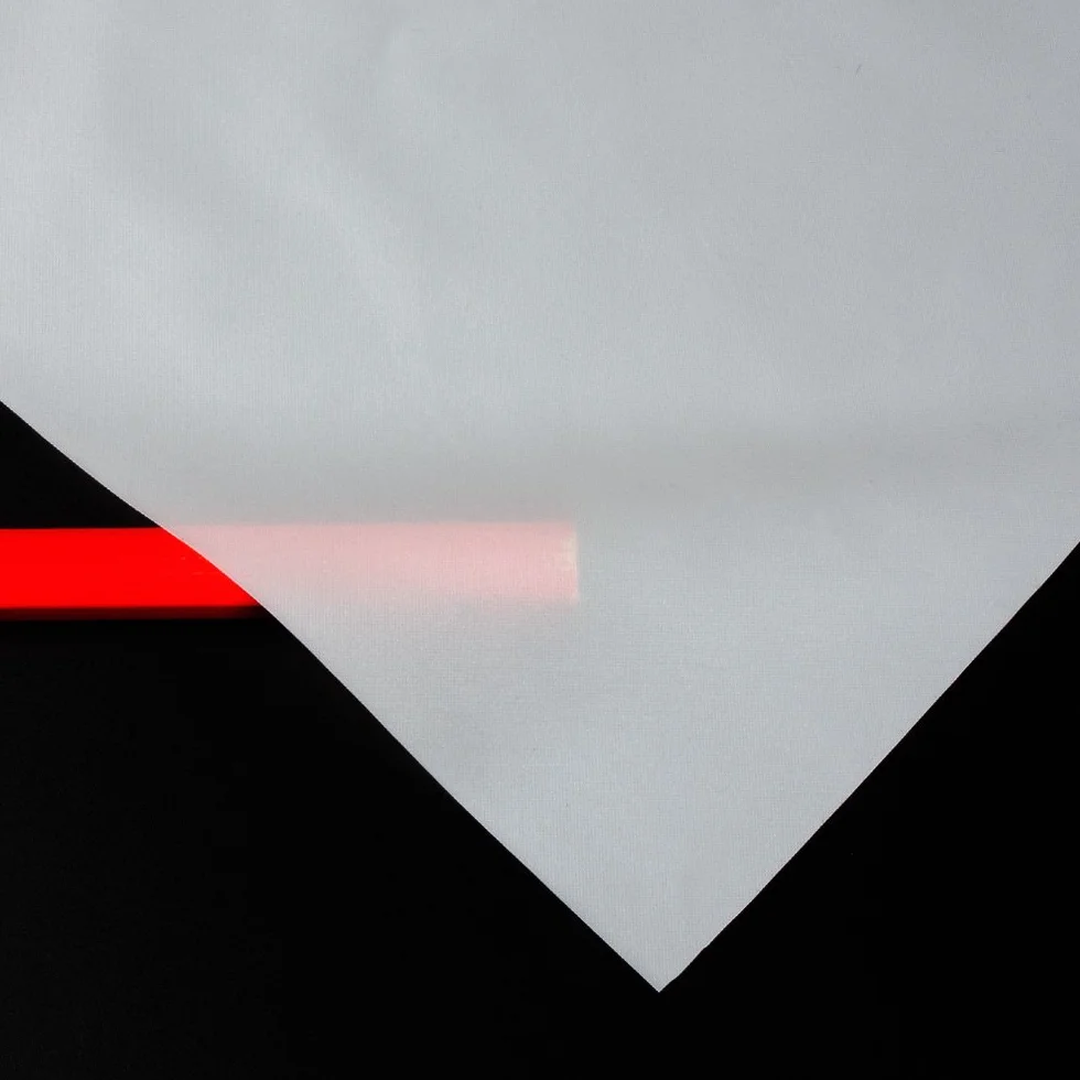 Lona de plástico bebé PVC blanco 140 cm