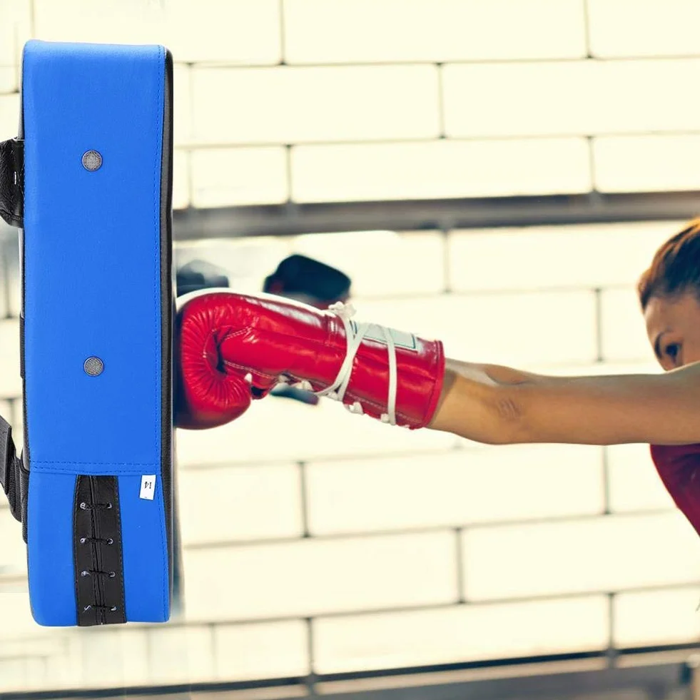 Dilwe Almohadilla de Boxeo Piel sintética para Taekwondo Karate Muay Thai Kickboxing