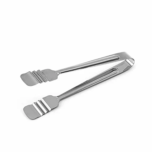 Pinzas de Cocina Pinzas para Alimentos, Pinzas de Cocina de Acero para cocinar, Barbacoa, Tijeras para Servir Pinzas, Alicates para Buffet Seguro y Duradero,Tamaño: 22,2 cm