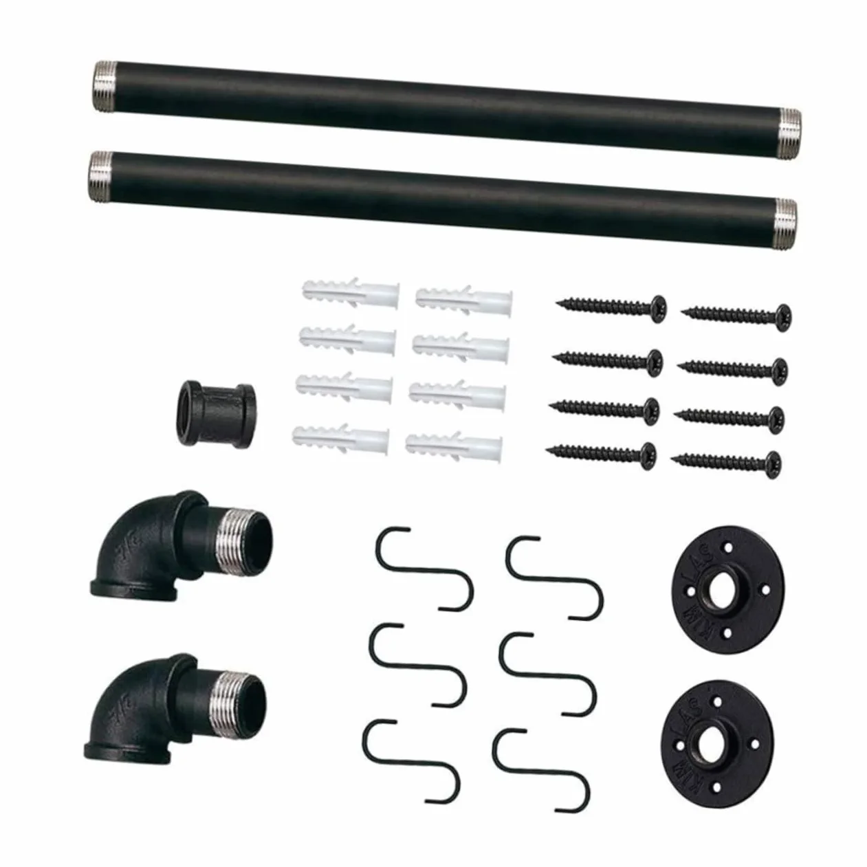 Rejilla Para Tapas De Ollas De Hierro Riel De Pared Para Ollas Organizador De y Sartenes Estante De Almacenamiento Para Cocina Colgar Utensilios Pared