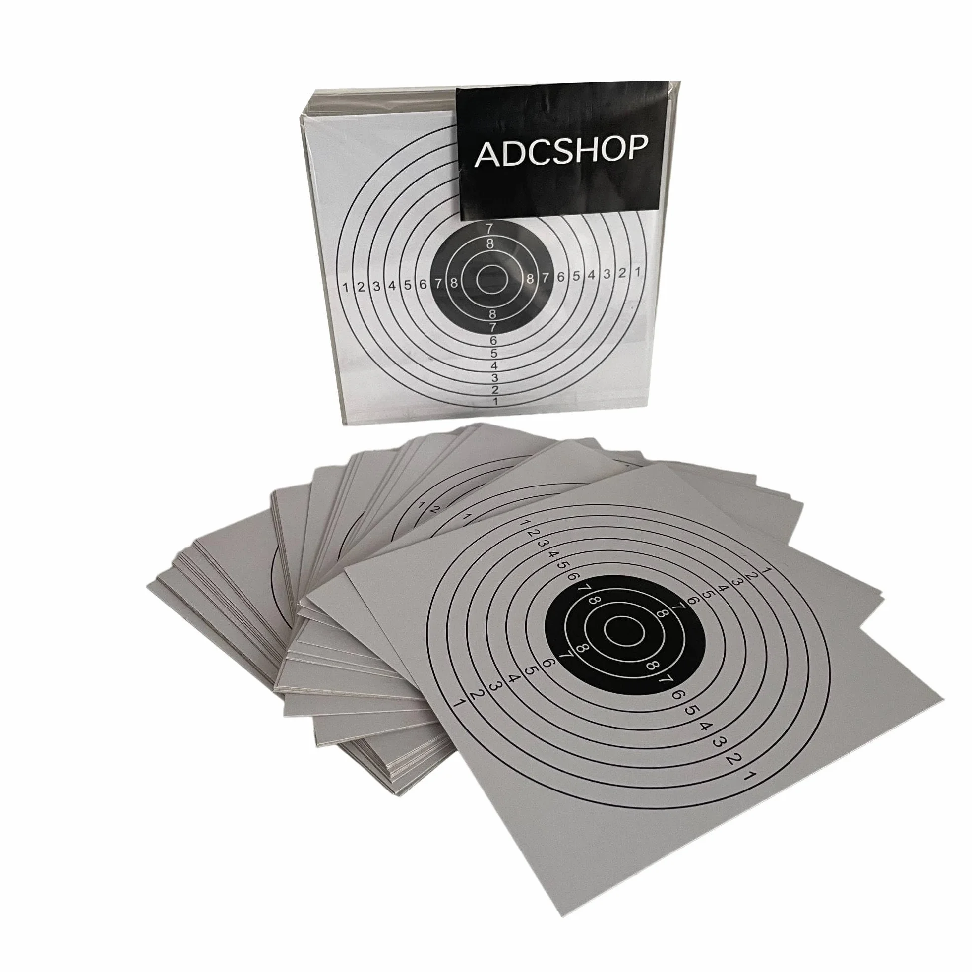 Dianas 14 x 14 cms 250 grs/m2 Airgun Airsoft Competición