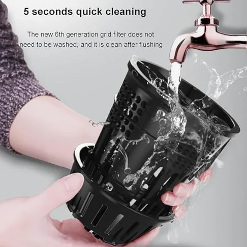 Licuadora de prensado en frío de 1000 ml con función de reversa, extractor masticador de baja velocidad de 50 RPM para frutas enteras, licuadora lenta de fácil limpieza para uso doméstico y de cocin