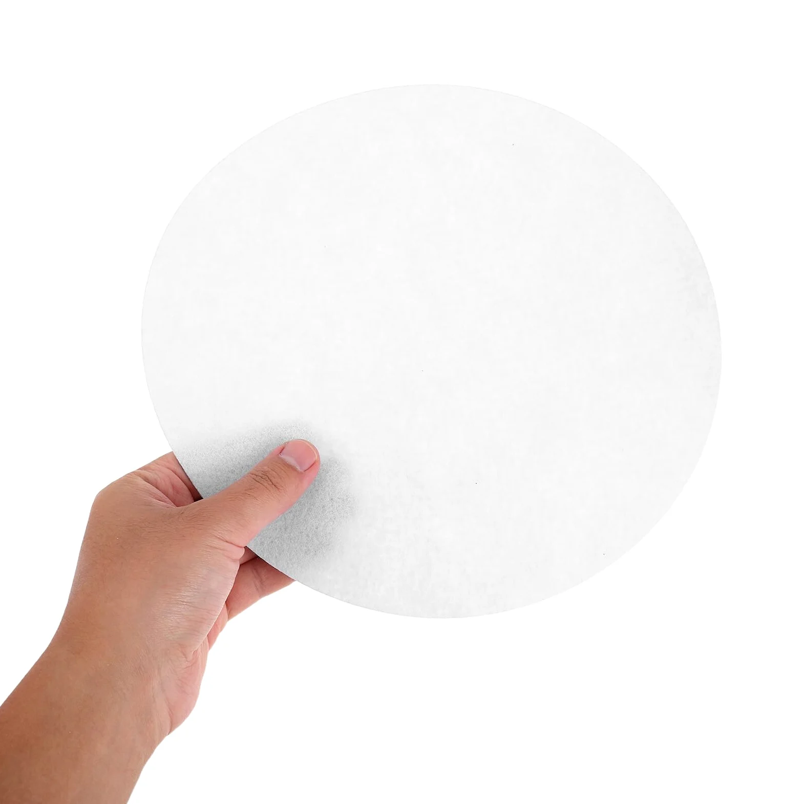50 Unidades Protector de Placa Fieltro agarraderas para ollas de Cocina Separador de sartenes White