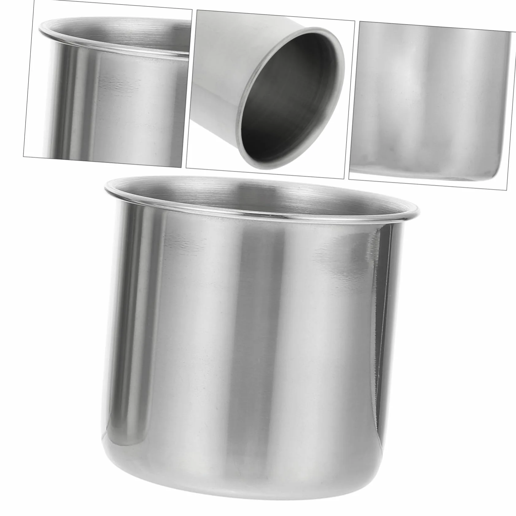 6 Piezas Vasos Medidores Pequeños Inoxidable Vasos para Medicina sin Prácticos y Duraderos para Uso Doméstico y Restauración