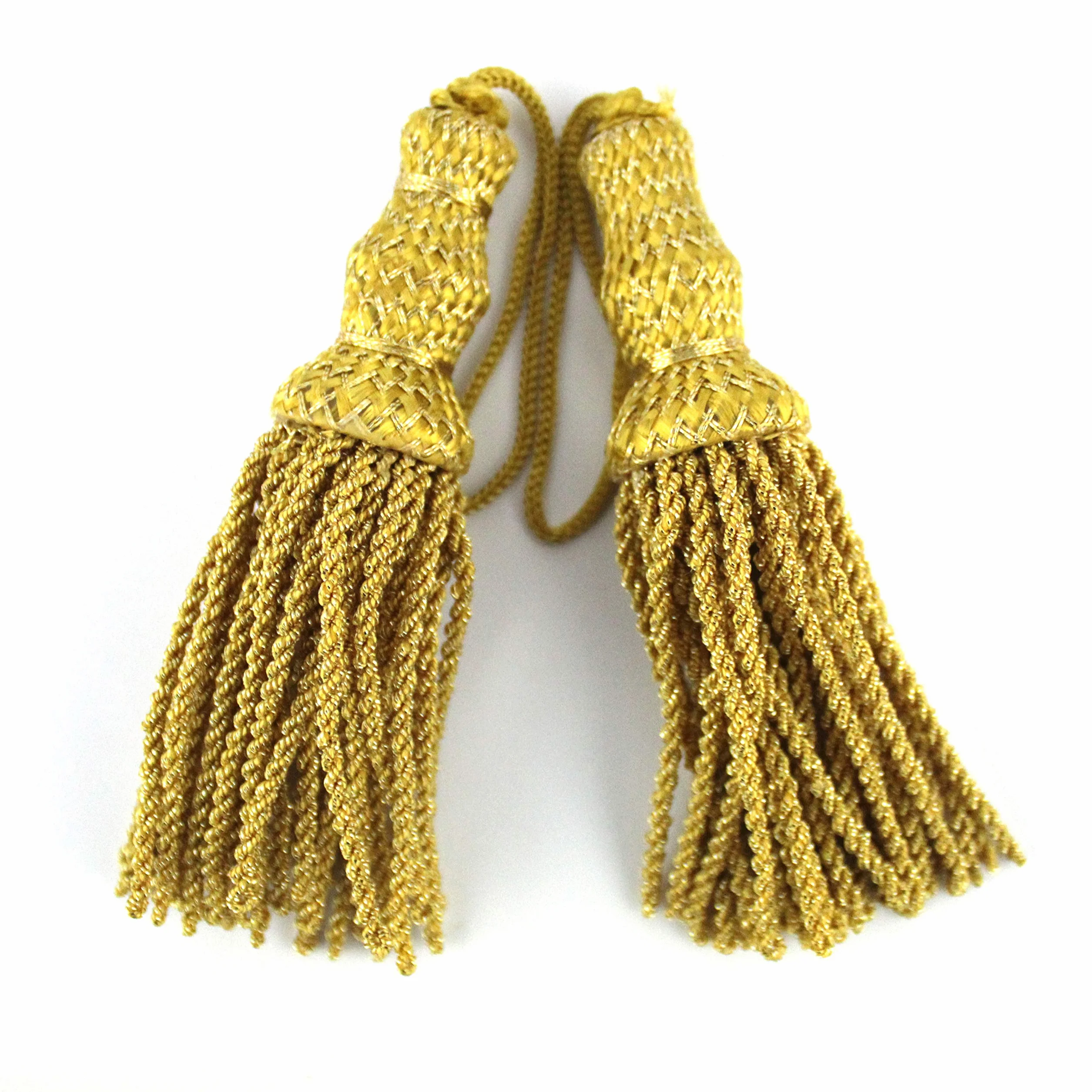BORLA TIPO CORTE DE HONOR (ORO, 2 UNIDADES)