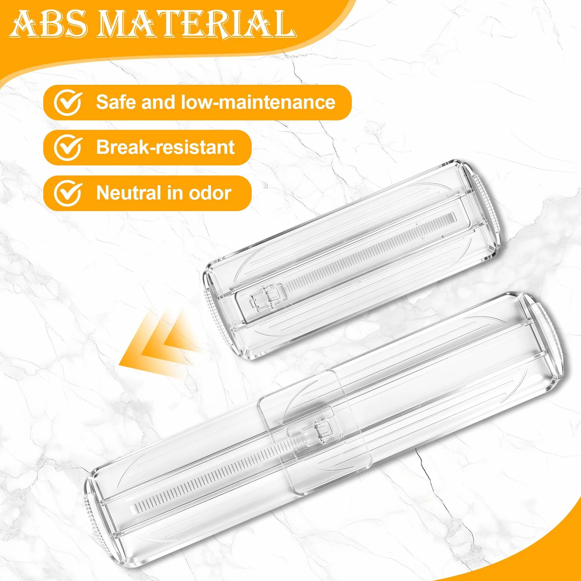 Separadores De Cajones Ajustables 8 Piezas 28,5-50,5 Cm Transparentes Organizador Cajón