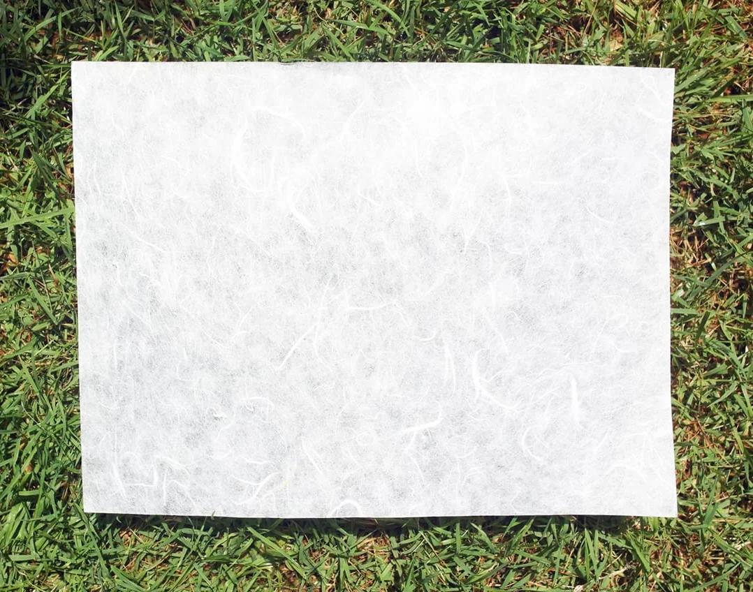 Papel de morera blanca washi origami 200 hojas 8.5x11 pulgadas para artesanía decoupage