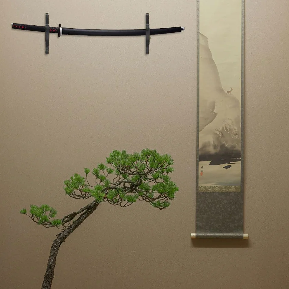 Soporte de Pared para Espada, Exhibición Gancho Montaje para Armas de Artes Marciales, Hacha, Cuchillo