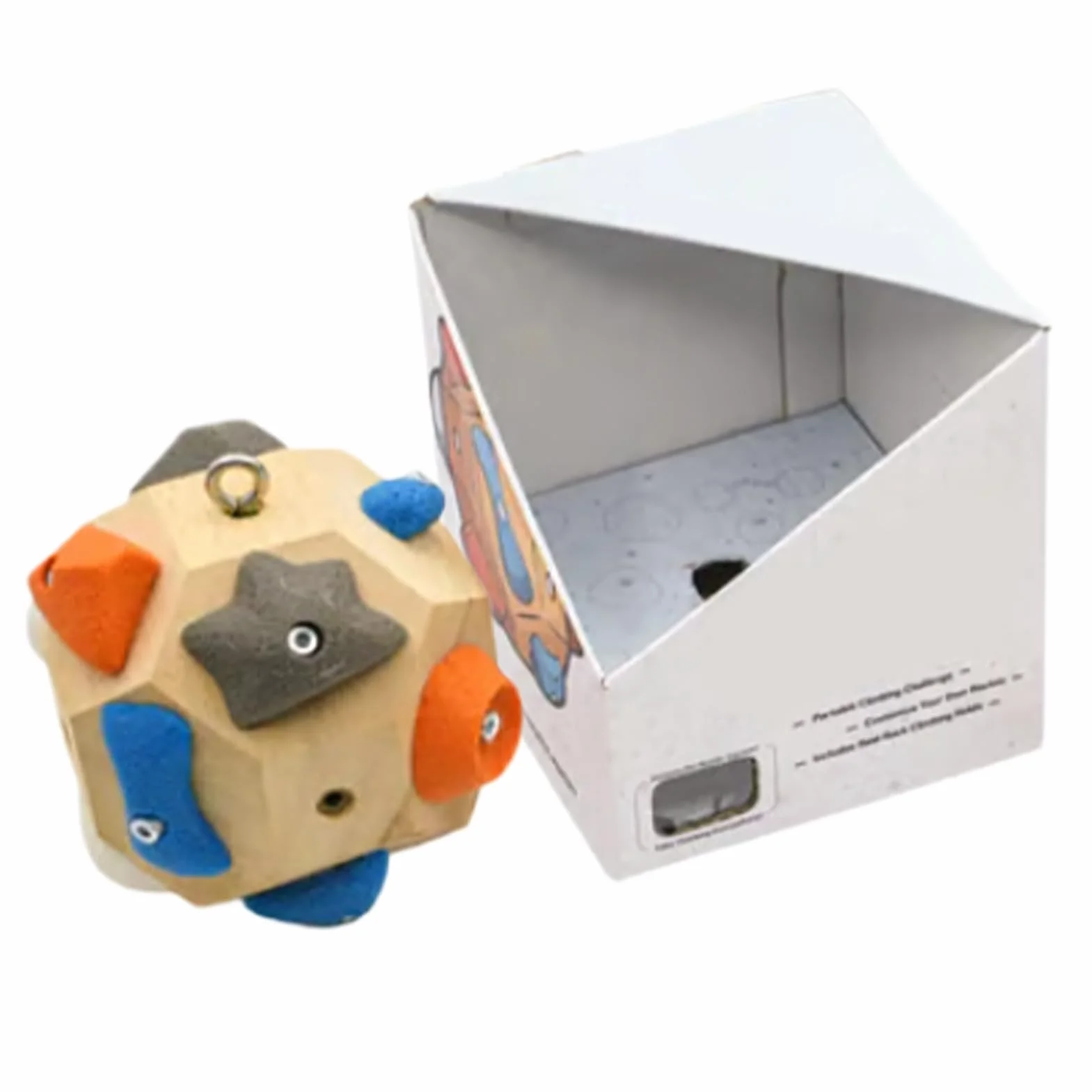 Bloque Boulder Hecho a Mano Bola Escalada 3D Entrenamiento Fuerza Dedos Regalo