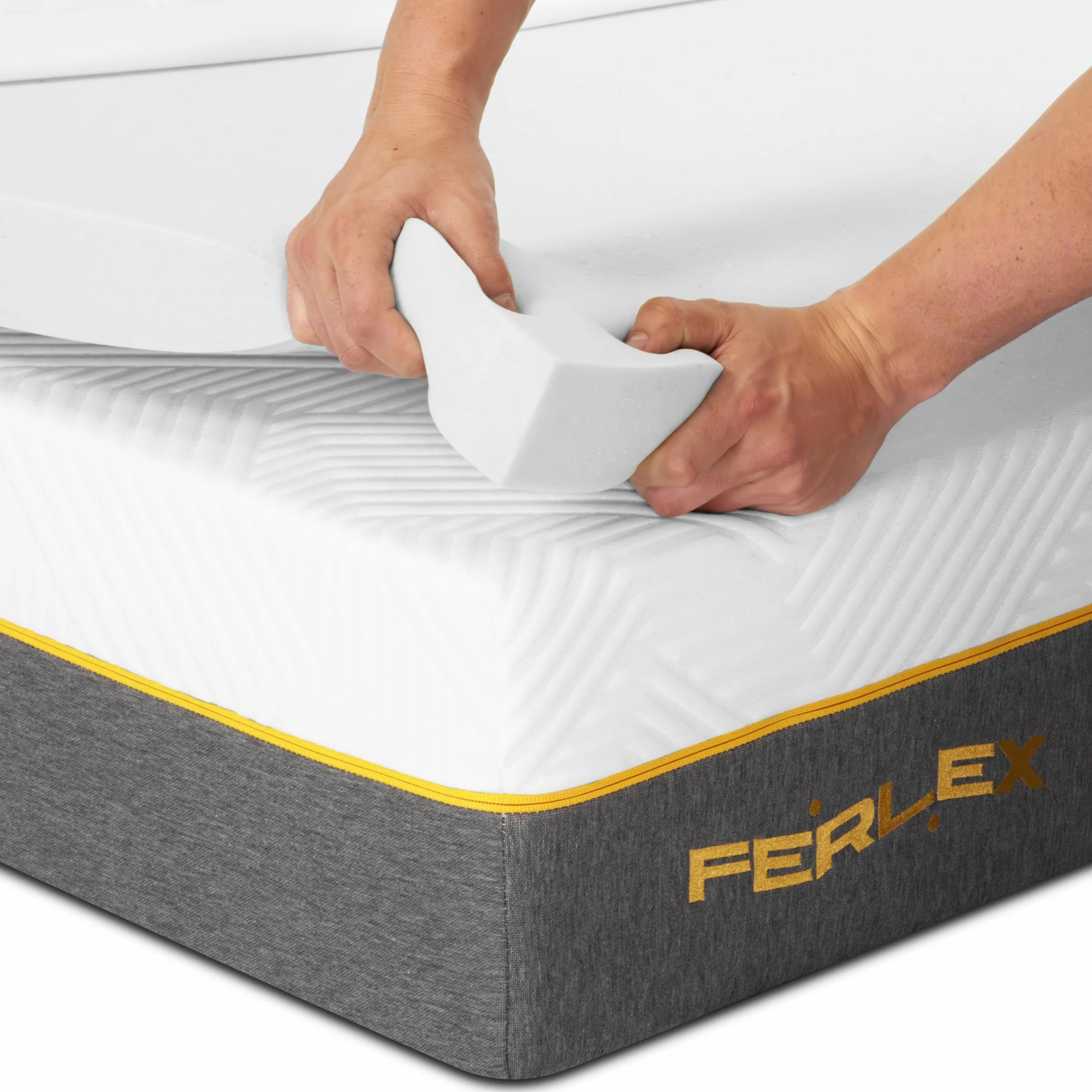 Ferlex - Topper Viscoelástico 7 cm | 140x200 cm | Sobrecolchón sin Funda | Topper para colchón y sofá