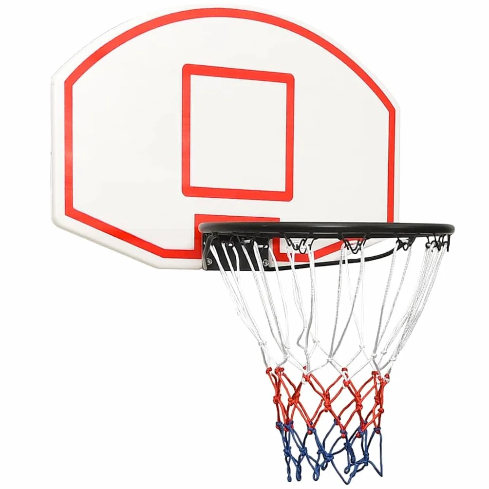 Tablero de Baloncesto Polietileno Blanco 71x45x2 cm