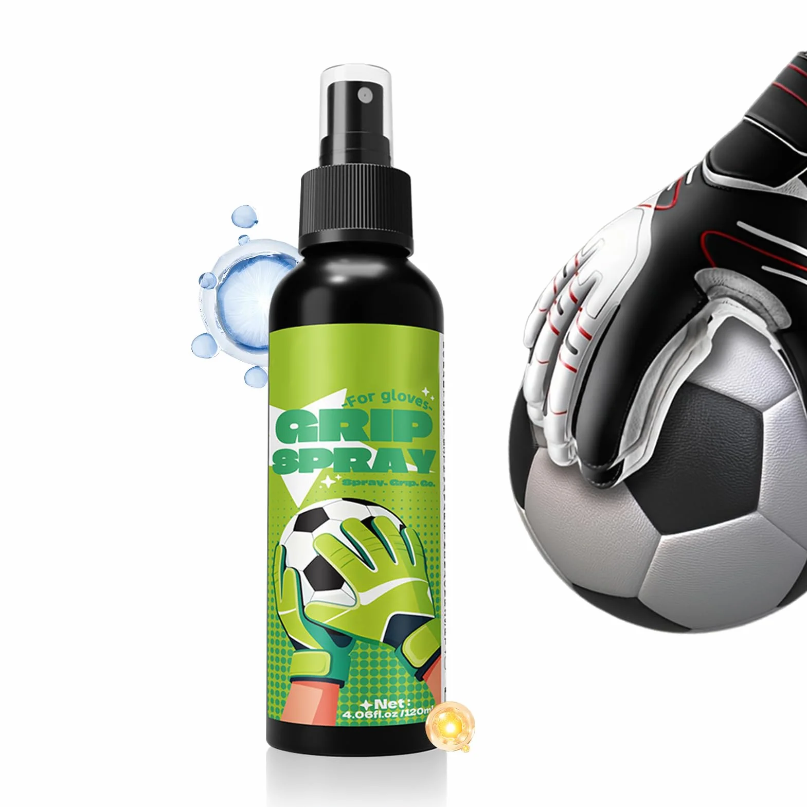 Genérico Spray Antideslizante para Calzado, Adherente para Guantes de Portero - Deportes Entrenamiento Gimnasio
