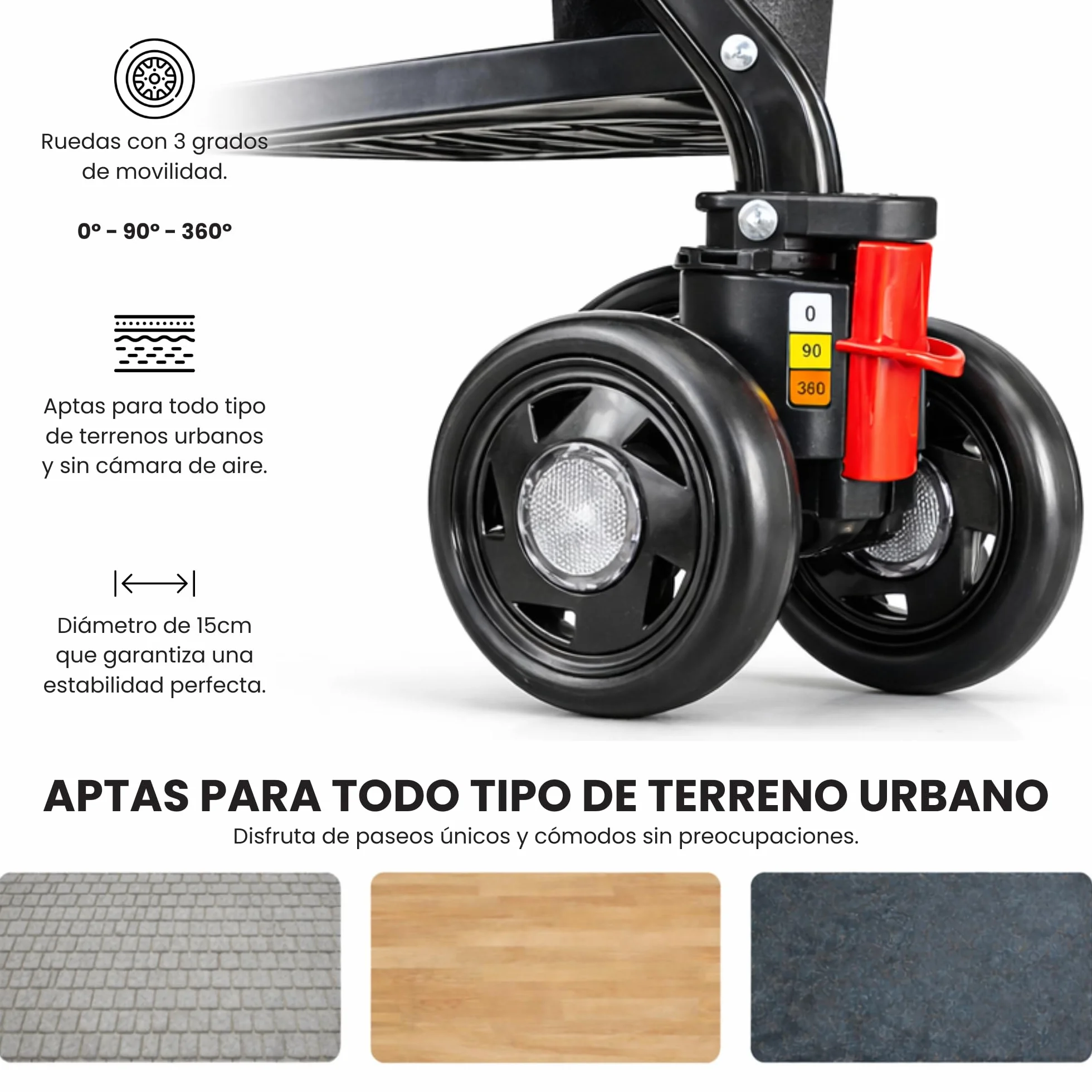 GARMOL Carro de Compra Relax con Asiento Acolchado 30L | Plegable, con Freno de Mano y Seguridad, Asa Regulable | Ideal para Personas Mayores hasta 120 kg (Gris)
